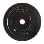 CAP Barbell Better Olympic Bumper Plate, Black, 45 lb Single