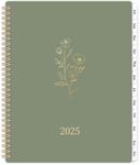 2025 Planner - Planner 2025, 2025 Planner Weekly and Monthly with Tabs, 9’’ × 11’’, JAN 2025 - DEC 2025, Hardcover, 12 Monthly Tabs, Premium Paper, Twin-wire Binding, Inner Pocket