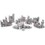 6mm Sci-Fi Cityscape Bundle 2 - Tabletop Terrain for Miniatures Games Such as Epic Battletech Adeptus Titanicus (Bundle 2)