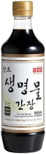 SANC All Purpose Korean Soy Sauce, 29.1 Fl Oz (Pack of 1) – Less-Sodium Salt Substitute, NON-GMO Bean, No Artificial Additives, Naturally Brewed Soy Sauce with Music Fermentation