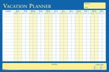 House of Doolittle All Purpose/Vacation Reversible Laminated Planner, 26 x 24-InchNon-Dated with Write on/Wipe off Feature, Recycled (HOD639)