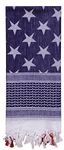 Rothco Stars and Stripes US Flag Shemagh Tactical Desert Keffiyeh Scarf, Red/White/Blue