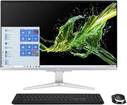 Acer Aspire C27 AIO Desktop | 27" Full HD IPS Display | 11th Gen Intel i5-1135G7 | 12GB DDR4 | 512GB NVMe M.2 SSD | Free upgrade to Windows 11 Home(1yr Manufacturer Warranty)