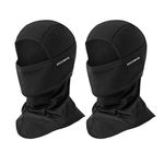 ROCKBROS Ski Mask Cycling Balaclava Windproof, Thermal Neck Gaiter Soft Full-mask Polar Fleece Headwear 4 Colors for Autumn Winter Skating, Skiing, Running, Cycling