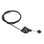 Excavator Manual Throttle Cable Motor Control Throttle Hand Control Kit Heavy Equipment Parts Throttle Grips Cable Accessories 3.5meter