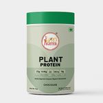 EATERY HARVEST by Saipro Pro Fighter Plant Protein Powder 1kg |Pea Protein Plant based 1 scoop provides 25g Protein | 4.4g BCAA| 500mg Ashwagandha | Added Multivitamins, Digestive Enzymes, NO added Sugar, Chocolate Flavor, Helps in weight loss, Clean Protein source