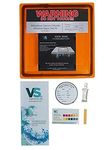 Moisture Test - Calcium Chloride Test Kit (3 pack) by Vapor Score ; Calcium Chloride Test Kit