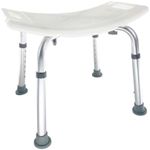 ROFVMILE Shower Chair Adjustable Ba