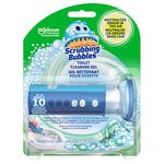 Scrubbing Bubbles Toilet Bowl Cleaner, Fresh Gel Toilet Cleaning Stamp, Fresh Mountain Morning Scent, Dispenser with 6 Gel Stamps