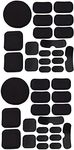 Universal Helmet Padding Kits, Outdoor Helmet Replacement Foam Pads Set Accessories Mats for Fast Mich ACH USMC PASGT Helmet (2 Pack Black)