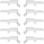 10pcs Valance Clip Vertical Blinds Dust Cover Holder Bracket for 1-1/2" or 1-9/16" Head Rails Across The Top