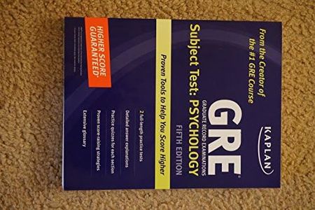 GRE Subject Test: Psychology, 5th Edition