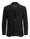 JACK & JONES Boy's Jprsolar Blazer Noos Jnr, Black, 152 cm