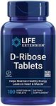 Life Extension D-Ribrose 100 Vegetarian Tablets