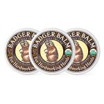 Badger - Hardworking Hands Healing Balm, Aloe Vera & Wintergreen, Working Hand Balm, Balm, for Dry Hands, Hand Moisturizer Balm, Certified Organic Hand Balm, Hand Repair Balm, 2 oz (3 Pack)