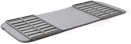 Umbra ShoeDry, Machine-Washable Multipurpose Drying Mat and Boot Tray for Entryway, Charcoal Closet