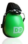 DECIBEL DEFENSE Professional Safety Ear Muffs 37dB NRR - The HIGHEST Rated & MOST COMFORTABLE Ear Protection for Shooting & Industrial Use - PROFESSIONAL HEARING PROTECTION (SAFETY GREEN)