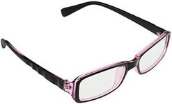 Unisex Rectangular Plain Glasses Wo