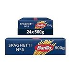 Barilla Pasta Classic Spaghetti made with durum wheat, Bulk Pack of 24 x 500g