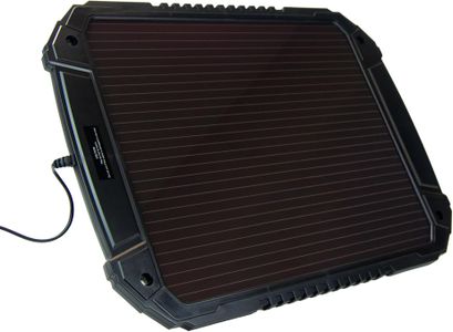 AA 12V Solar Car Battery Charger – Portable Trickle Maintainer