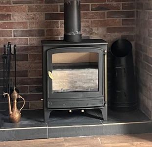 Mazona Warwick 8kW Wood Burner Stove – High Efficiency Heating