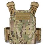 EMERSONGEARS Tactical Airsoft Vest Hunting vest Quick Release 1000D Nylon Molle Vest for Airsoft Paintball Wargame CS Outdoor Game