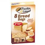 Sealapack SAP1041 READY TO USE FRESHER 4 LONGER BREAD BAGS, PACK OF 8, Clear, 24.5 cm*14.0 cm*2.0 cm