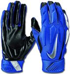 Nike Men's D-Tack 6 Lineman Gloves (XX-Large, Game Royal/White/Chrome)