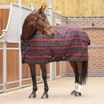 Shires Tempest Plus 200 Stable Rug - Red Tartan 6ft6