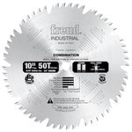 Freud LU84M011 10-Inch 50 Tooth ATB Combination Saw Blade with 5/8-Inch Arbor