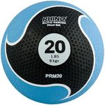 Champion Sports Rhino Elite Medicine Ball (20 pounds), Blue