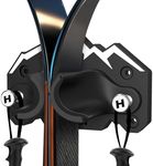 Hikeen Ski & Snowboard Wall Mount,Fits Any Ski or Snowboard, Ski Wall Rack Non-Slip Storage for Garage Organization,Space-Saving Winter Gear Organizer,1 Pack