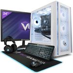 Vibox IV-22 Gaming PC - 24" Monitor Bundle - 8 Core i9 Intel 11900 Processor - Nvidia GTX 1650 4GB Graphics Card - 16GB RAM - 1TB NVMe SSD - Windows 11 - WiFi