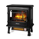 TURBRO Suburbs TS20 Electric Fireplace Infrared Heater, 20" Freestanding Fireplace Stove with Realistic Dancing Flame Effect - CSA Certified - Overheating Safety Protection - Easy to Assemble - 1400W