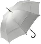 Coolibar UPF 50+ 48 Inch Calotta Fashion Umbrella - Sun Protective (One Size- Silver)