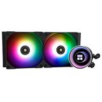 Thermalright Frozen Notte 240 Black ARGB Water Cooling CPU Cooler, 240Black CPU Cooler Specifications, Double PWM Fans, S-FDB V2 Bearings, Suitable for AMD/AM4 AM5,Intel LGA 1700/1150/1151/1200/2011