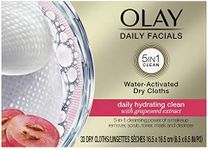 Olay 4-In-1 Daily Facial Cloths, Normal Skin 33 Count, Packaging May Vary