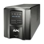 APC by Schneider Electric Smart-UPS SMT-SmartConnect - SMT750IC - Uninterruptible Power Supply 750VA (Cloud enabled, 6 Outlets IEC-C13) Black