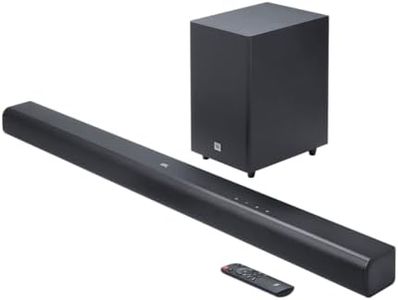 JBL Cinema SB 550, Barre de son 3.1 canaux avec caisson de basses intégré, connexion HDMI ARC, Dolby Audio, Bluetooth intégré, design compact, 250 W, noir, Prise européenne (Type C)