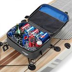 THURSO SURF Waterproof Paddle Board Cooler Bag Paddle Board Accessories SUP Deck Bag Multi-functional Durable PVC Material Mesh Top Pocket Portable Premium Insulated Spacious 20 Can