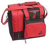 Deluxe Single, Red, Bowling Bag