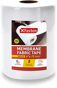 XFasten Waterproofing Membrane Sheet, 6” x 75 Ft Shower Waterproofing Membrane Tape for Underlayment Tile, EPDM Underlayment, Cement Board Tape