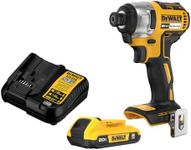 DEWALT 20V MAX Impact Driver, 1/4 Inch, Battery and Charger Included (DCF787D1)