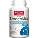 Jarrow Formulas, BroccoMax, with Broccoli Seed Extract, 120 Vegan Capsules, Vegetarian, Gluten Free, Non-GMO