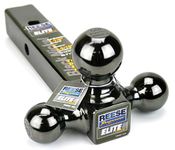 Reese Towpower 7039800 2" Black Nickel Triple Ball Mount, fits 2" Receiver Opening