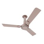 NNEX Glyde A60 1200 mm | BEE 2 Star Rated Premium Ceiling Fan 20% Higher Air Thrust* | Airfluence™ Al Blades | Adjustable Downrod | 2-Yr Warranty | Blush