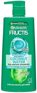 Garnier Fructis Coconut Water Shampoo For Oily Roots Dry Ends 850ml