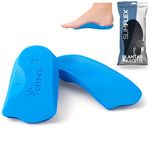 Slimflex Plantar Fasciitis Arch Support | Medium Hardness Suits Most | Simple Orthotic Insoles Designed to Remedy Flat feet, Heel Pain and Arch Pain | Recommended by Professionals