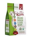 Tender & True 854003 Organic Chicken & Liver Recipe 4 Lb Dry Dog Food, One Size