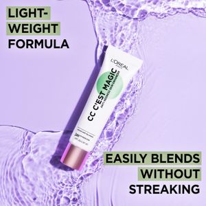 L'Oréal Paris Magic CC Cream SPF 11 – Anti-Redness, 30ml, Vitamin B5 & E
